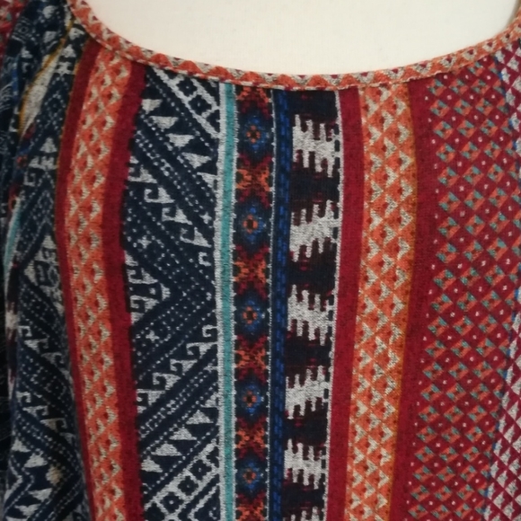 Uncle Frank boho dress with oversized wrap sleeves - Picture 2 of 6